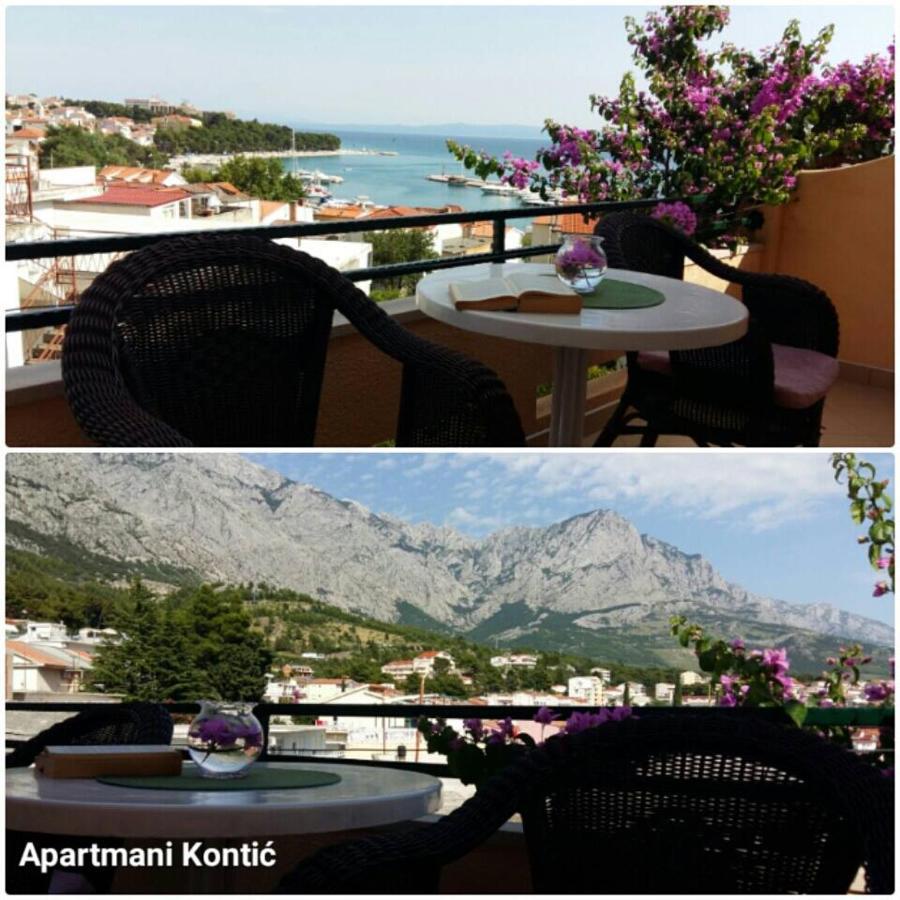 Apartmani Kontic Baška Voda Eksteriør bilde